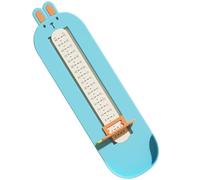 Mesureur de Pieds pour Nourrissons, Outil de Mesure Chaussures Bleu | ABS Plastique, Usage Maison ou Boutique, Lecture Précise, Aide à Choisir la Pointure