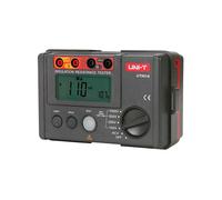 Uni-T Testeur de résistance d'isolation UT502A – Mégomètre, compteur de terre, voltmètre LCD 2000