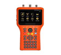 Mesureur de Signal Satellite, Détecteur de Signal Satellite V8 Finder Pro DVB-S2/T2/C Combo HD Satfinder numérique H.265 HEVC MPEG-4 Signal terrestre(V8 Finder Pro)