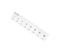 Mesureur de taille de bijoux en acrylique - Mesure précise des doigts pour bracelets de mariage, pierres précieuses et construction - Appareil de mesure de la taille des bagues en acrylique