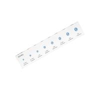 Mesureur de taille de bijoux en acrylique - Mesure précise des doigts pour bracelets de mariage, pierres précieuses et construction - Appareil de mesure de la taille des bagues en acrylique