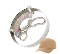 Mesureur de taille de chapeau pour couture - Règle de coiffure, jauge circulaire légère, outil de couture durable, instrument de mesure précis | Mesureur de circonférence intérieure pour chapeaux