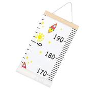 Mesureur de Taille Mural pour | Mètre Murale Amovible pour Chambre de Bébé,de Croissance Réutilisable avec Sangle Décoratif - Outil Parental pour Maison et Chambre de Jeux Familiale