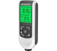 mesureur d'épaisseur 0-2000UM Mesureur d'épaisseur de film automobile numérique LCD de haute précision Testeur d'épaisseur de revêtement de peinture automobile Trois modes de sonde Trois unités de com