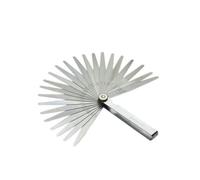 Mesureur d'épaisseur Jauge D'épaisseur 2 Pièces, 23, Palpeur De Lame, Remplissage D'espace Métrique En Acier Inoxydable, Outil Mesure 0.02 À 1mm Jauge de profondeur