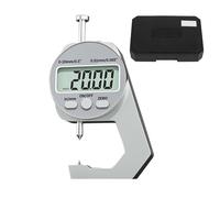 Mesureur D'épaisseur Numérique - Jauge Électronique De Plage, Outil De Mesure LCD Clair, Système Micrométrique Polyvalent | Inspection De Précise Pour L'utilisation Industrielle De Bricolage D