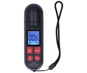 Mesureur d'Humidité MY60M, Détecteur d'Humidité pour Bois et Matériaux de Construction, Écran LCD, Précision ±1% - Large Gamme d'Applications, Arrêt Automatique, Usage