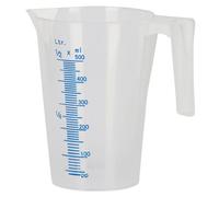 Mesureur gradué poignée avec bec verseur Kerbl Blanc 1000 ml