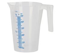 Mesureur gradué poignée avec bec verseur Kerbl Blanc 500 ml