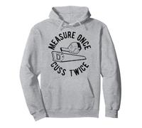 Mesurez Une Fois, cousez Deux Fois des vêtements Amusants Sweat à Capuche