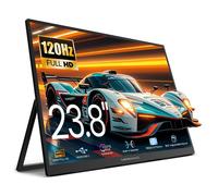MESWAO S238 Moniteur Portable 23,8 Pouces -Écran IPS Full HD 1080p -Taux Rafraîchissement 120Hz -Couverture Colorimétrique 100% sRGB
