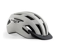 MET All S(52-56) Casque Mixte Adulte, Gris (Road Gris)