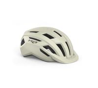 MET AllRoad Casque de Cyclisme pour Terrain Mixte, Blanc cassé Mat, Taille L 58-61 cm
