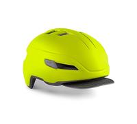 MET Casque Corso L(58-62) Cyclisme, Adultes Unisexe, Jaune (Jaune Fluor)