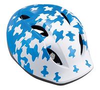 MET Casque de vélo pour Enfants Buddy, Blue Avions, 46-53 cm, 3HELM19UNBB