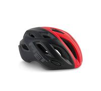 MET Casque Idolo XL (60-64) Cyclisme Adulte Unisexe Multicolore Noir Rouge