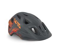 MET Casque Junior ELDAR, Sport, Gris (Gris), 52-57