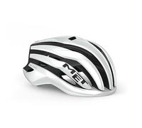 MET Casque Trenta M (56-58), Unisexe, Multicolore (MIPS Blan/Ne)