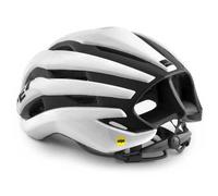 MET Casque Trenta Mips – Blanc/Noir – Taille L (58-61 cm)
