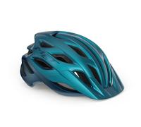 MET Casque Veleno, Bleu Brillant L, 58-61