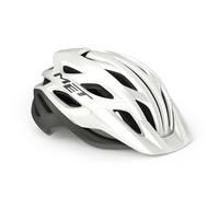 MET Casque Veleno, Sport, Blanc/Gris (MMulticolore), L