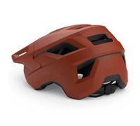 MET Casque VTT Shelter - Rouge Matt Clay - Taille S (52-56)