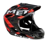 Met Parachute Downhill Helmet Noir S Black / Red