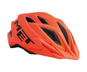 MET Crackerjack Casque de Cyclisme pour Enfant Orange 52-57 cm