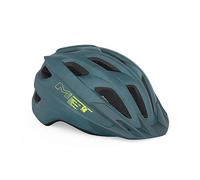 MET Crackerjack Casque de vélo pour Enfant Bleu pétrole Taille Unique 52-57 cm