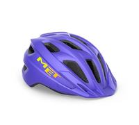MET - Crackerjack Casque de vélo pour Enfant Violet Taille Unique (52-57 cm)