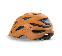 Met - Crossover - Casque vélo Orange / Matte - Taille unique (52 - 59 cm)