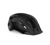 Casque Vélo Urbain Met Dowtown - Black / Glossy - Taille S/M Noir