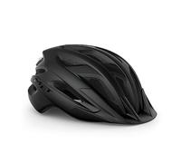 MET Fahrradhelm Crossover, Schwarz matt, M, 570013