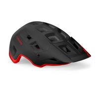 MET Fullfacehelm Terranova, Schwarz Rot, M, MTN-TCC