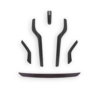 MET Manta MIPS Comfort Ensemble de coussinets intérieurs de rechange Noir