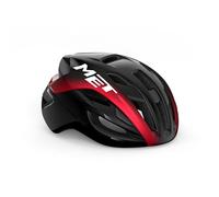 MET Casque vélo route Rivale Mips Ce Black Red Allic Glossy Homme Rouge/Noir "L" 2023