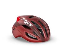 MET Rivale MIPS Casque de vélo de Route, Rouge Mat, Dahlia, Taille 56-58 cm