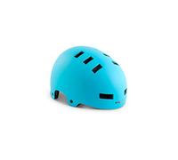 MET S(51-55) Casque Mixte Adulte, Multicolore (Zone Bleu)