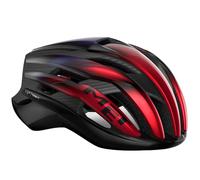 Casque met trenta 3k carbon mips red iridescent brillant 2023