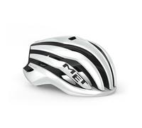 MET Trenta L (58-62) Casque Mixte Adulte, Multicolore (MIPS Blan/Ne)
