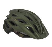 Casque met veleno olive iridescent mat