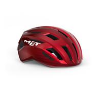 MET Casque vélo route Vinci MIPS Rouge métallisé brillant Taille L (58-61 cm)