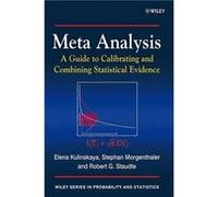 Meta Analysis by Staudte Robert G. La Trobe University Australia Paperback Book Elena Kulinskaya, Robert G. Staudte, Stephan Morgenthaler (Auteur)