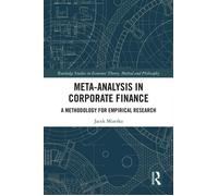 Meta-Analysis in Corporate Finance A Methodology for Empirical Research - Jacek Mizerka - Routledge - ebook (ePub) - Livre