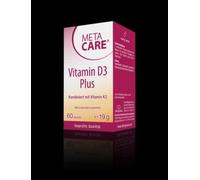 Meta-Care Vitamine D3 Plus 10.000 I.U + 80 μg K2 60 pcs