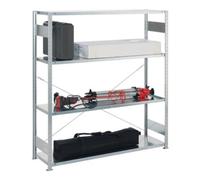 Meta Étagère à emboîter grands rayonnages H2000xl1700xP500 mm étagère de base galvani Quantité:1