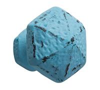 Meta Franc Vintage Meubles Bouton ✓ Ø 38 mm ✓ Bleu Antique ✓ Finition de haute qualité ✓ Belle forme et décoratif ✓ + matériel de montage | Rivets décoratifs | Meubles ferrure | Knopf | 123371