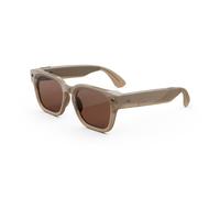 Meta Fury Grès | Lunettes IA pour femme et pour homme - Meta AI, Caméra 12 Mpx, Traduction simultanée et bien plus - Résolution 3K HD - 8+ heures d’autonomie - Verres Ambre foncé
