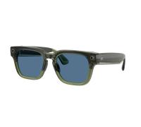 Meta Glasses Unisex Meta Fury - Couleur du Monture: Vert foncé, Couleur de Lentille: Bleu
