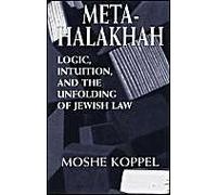 Meta-Halakhah Moshe Koppel (Auteur)